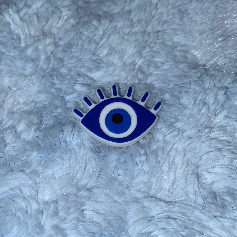 EVIL EYE CROC CHARM